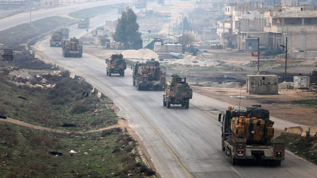 Турецкие войска направляются сирийскую провинцию Идлиб
