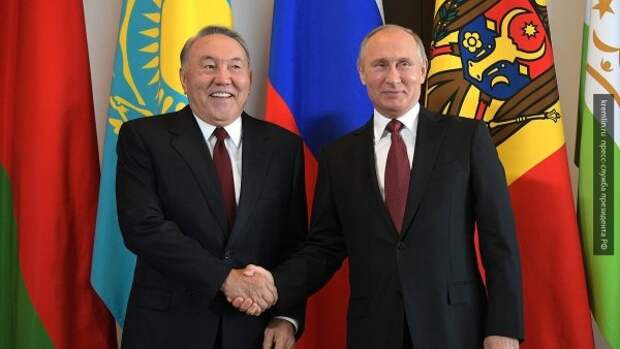 Президент Казахстана пожелал Владимиру Путину удачи на выборах-2018