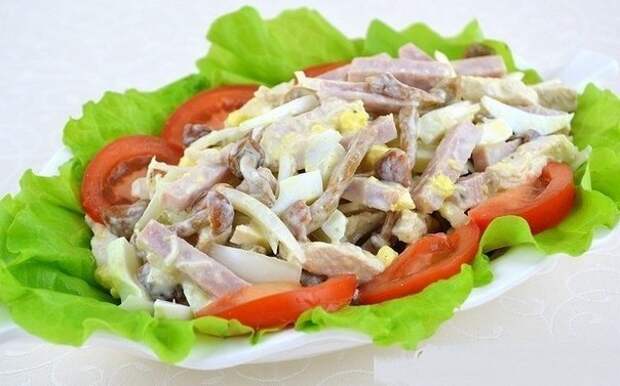 10 Рецептов потрясающих мясных салатов!)