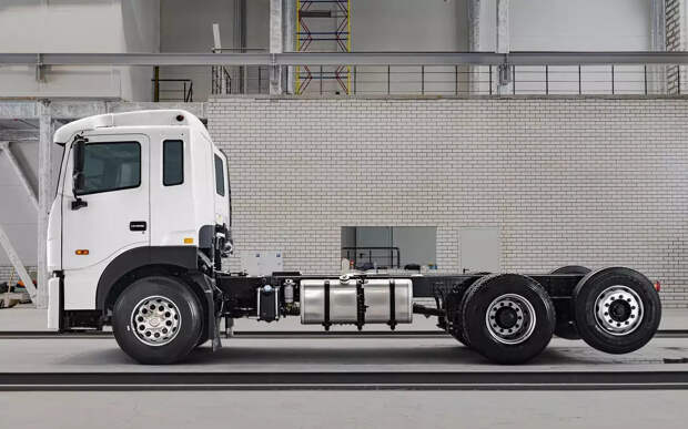 Уникальный 20-тонник JAC с поворотной осью впечатляет своей маневренностью