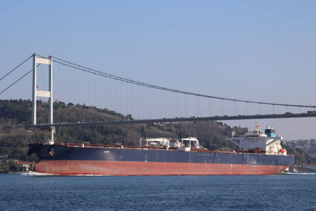 Движение судов экстренно остановили в Босфорском проливе