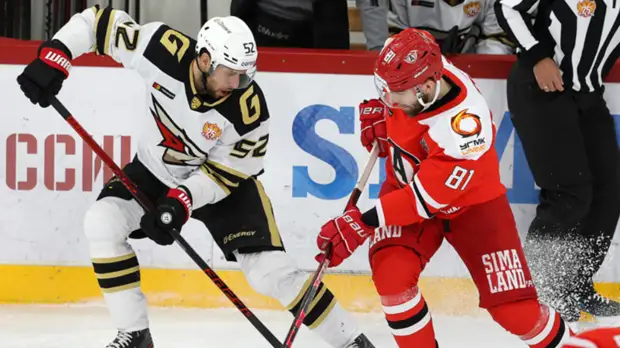 Дубль Брюквина принёс «Авангарду» победу над «Автомобилистом» в КХЛ