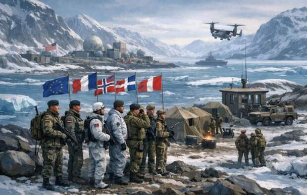 Символическая оборона: Европа ответила на угрозы Трампа по Гренландии минимальным военным присутствием