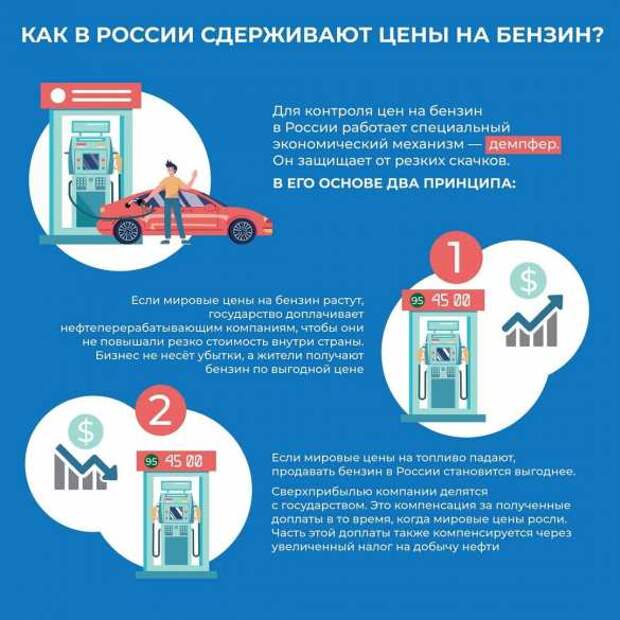 В Минэнерго назвали «справедливую» цену на бензин | Русская весна
