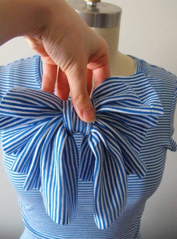 Рукава бантами (DIY)