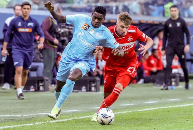 «Зенит» обыграл «Спартак» в матче РПЛ со счетом 2:0 благодаря двум пенальти