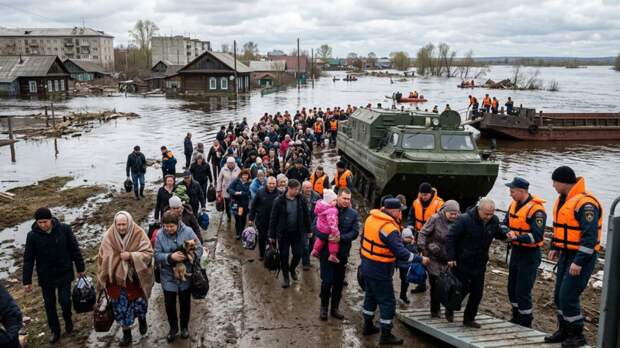 В Томской области из-за паводка эвакуировали более 80 человек