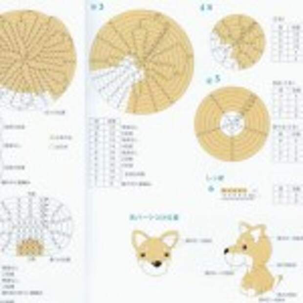 Вязаная собачка крючком Вязаная собачка крючком