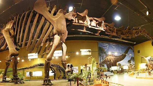 Центр динозавров Вайоминга