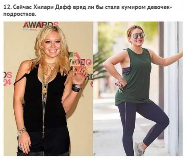 Были осинки, а стали апельсинки: Звезды, которые проиграли войну с лишним весом