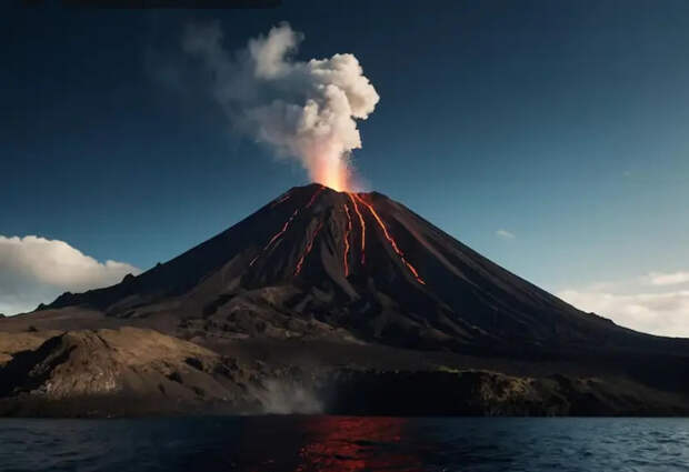Огненное дыхание Камчатки: вулкан Шивелуч выбросил пепел на восемь километров