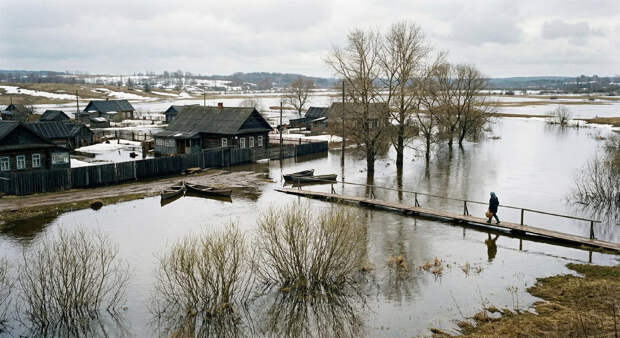 В Подмосковье из-за паводка объявлен желтый уровень погодной опасности