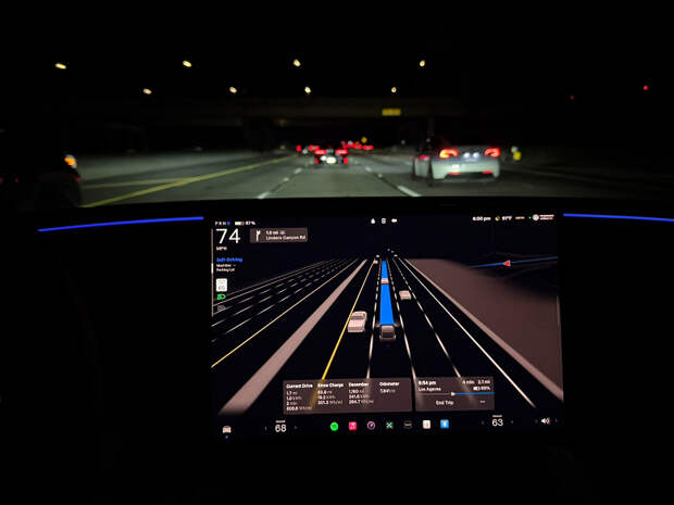 Владельцы Tesla в восторге от нового автопилота с режимом «Безумный Макс» (Mad Max)