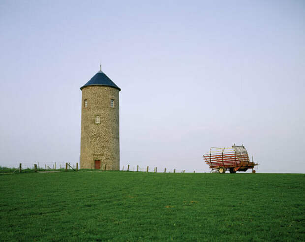 Башня в Утшайде – самая маленькая и самая последняя водонапорная башня, построенная в Германии. | Фото: commons.wikimedia.org.