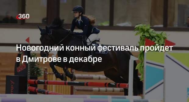 Новогодний конный фестиваль пройдет в Дмитрове в декабре