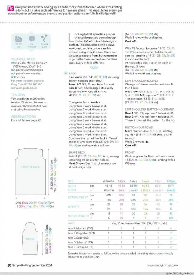 Simply Knitting №124 2014 - 紫苏 - 紫苏的博客 Simply Knitting №124 2014 - 紫苏 - 紫苏的博客