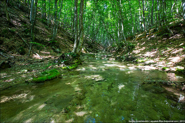 Красота водопада Серебряные Струи