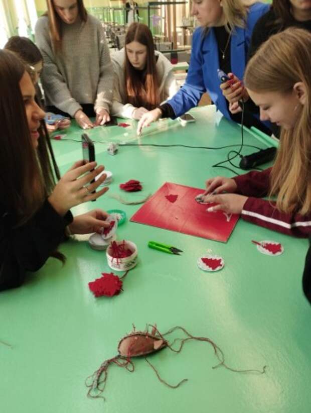 Рамках ´Профессиональной субботы´ учащиеся 9 классов посетили Бобруйский государственный технологический колледж.