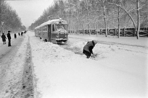 Какие раньше были зимы Зима, А как оно было раньше, СССР, Для тех кому за, Снег, Длиннопост, Сугроб