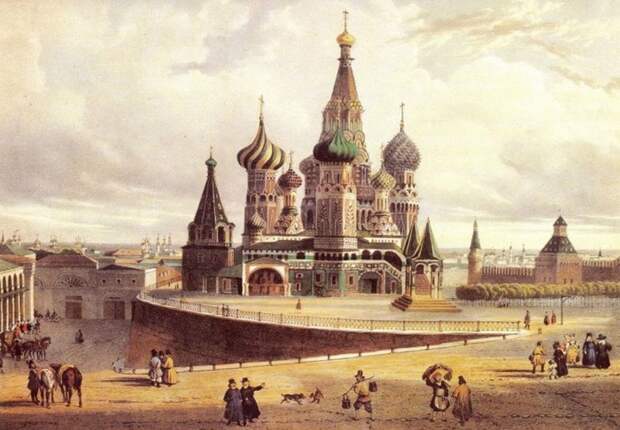 Народ верил, что зодчих ослепили, чтобы они больше не построили такую красоту (Храм Василия Блаженного, Москва). | Фото: culture.ru.