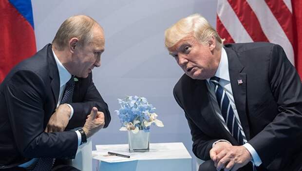 Встреча Путина с Трампом