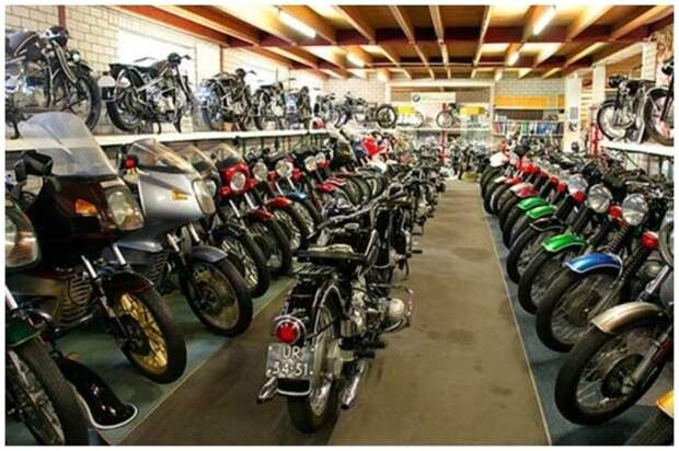 Самая большая коллекция мотоциклов BMW