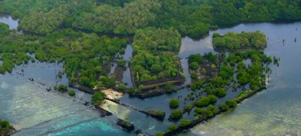 Нан Мадол: Спутниковые снимки показывают загадочный заброшенный город посреди Тихого океана