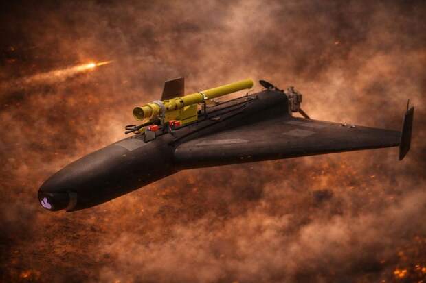 "Герань" нового типа уничтожила немецкую систему ПВО и прислала видео атаки