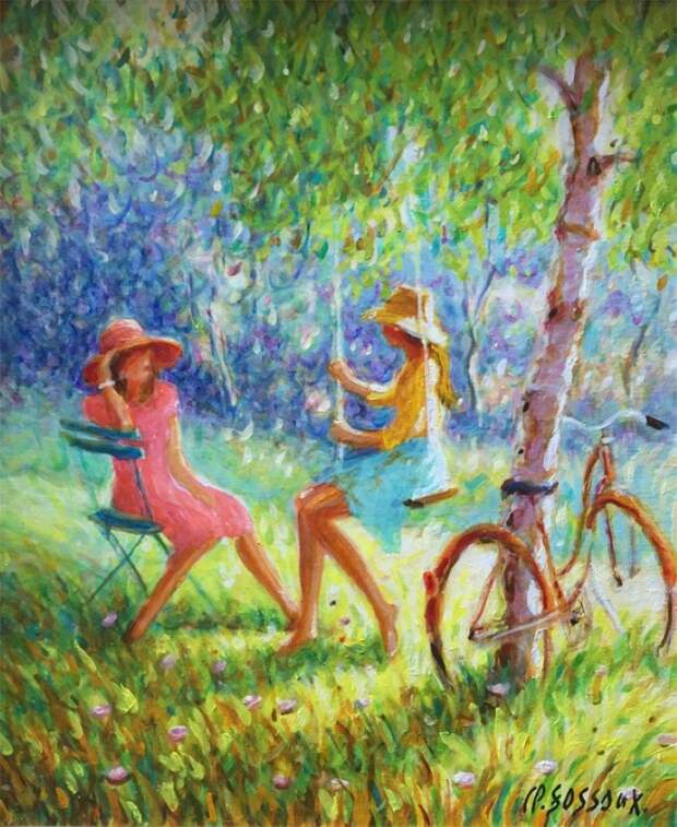 Мастер современного импрессионизма. Claude Fossoux Claude Fossoux