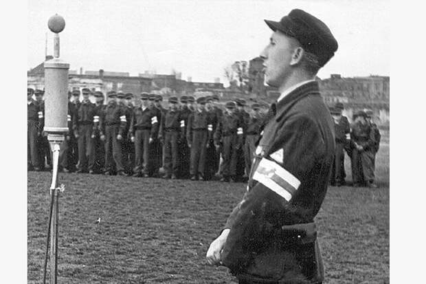 Оппозиционеры взяли фашистский флаг спецом. А варианты были