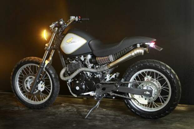Новый дизайн мотоцикл Honda FX650 Себастиао Гуэрра