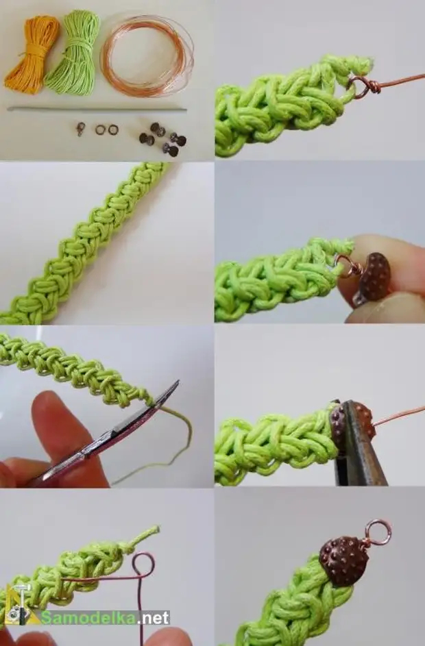 Вязание крючком браслеты для начинающих