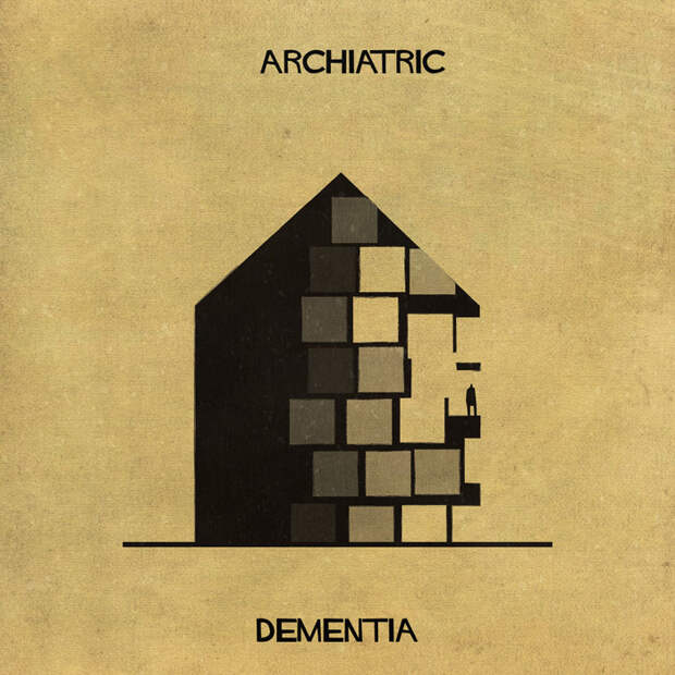 Деменция архитектура, заболевание