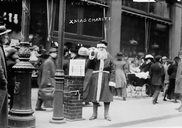 Сказочные фотографии рождественского шопинга в Нью-Йорке 1910 года