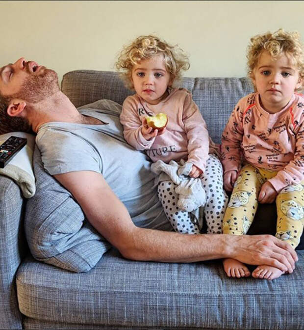 Командная работа. Instagram father_of_daughters.