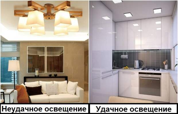 Массивная люстра будет скрадывать высоту потолка Массивная люстра будет скрадывать высоту потолка