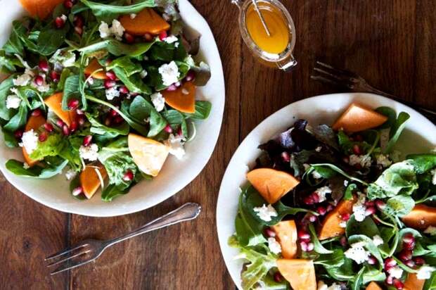 Тёплый салат с тыквой и мандаринами. \ Фото: google.com.ua. Тёплый салат с тыквой и мандаринами. \ Фото: google.com.ua.