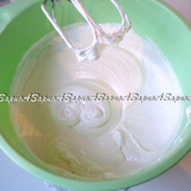 Пошаговое фото рецепта: Медовый торт  Сугроб 