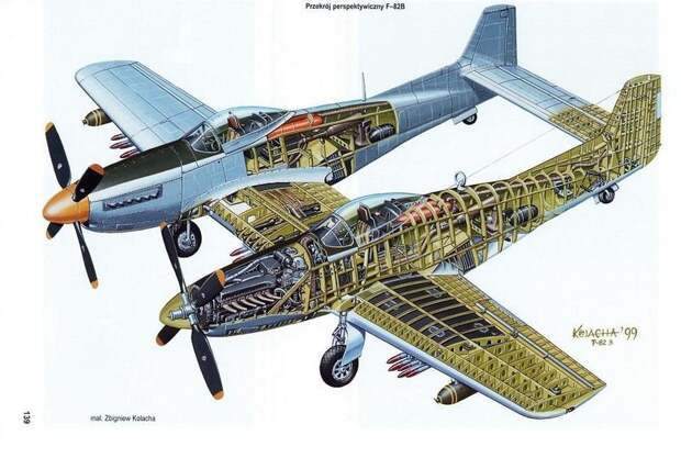 F-82 Twin Mustang — последний поршневой истребитель США F-82 Twin Mustang — последний поршневой истребитель США