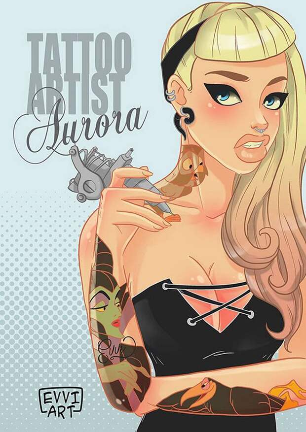 Сказочные принцессы в роли pin up девиц (6 фото) Сказочные принцессы в роли pin up девиц (6 фото)