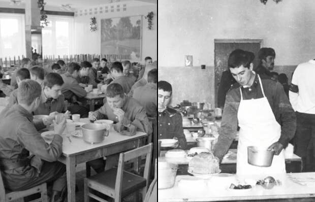 В армии все ели с хлебом 