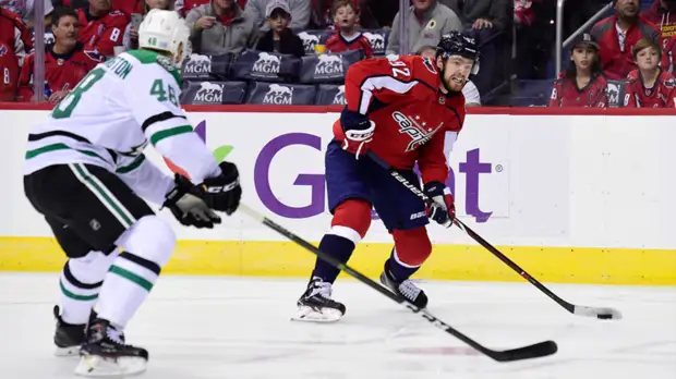 Кузнецов готовится к матчу с «Далласом» в третьем звене «Вашингтона»