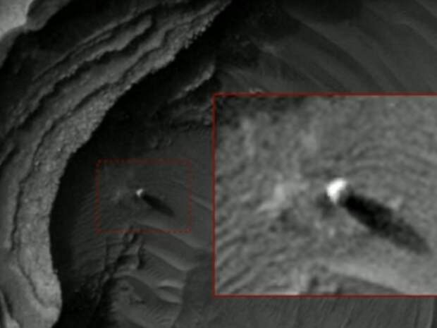 На Марсе нашли огромные башни