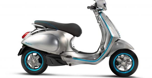 На EICMA 2016 компания Vespa представила концепт гибридного скутера Elettrica