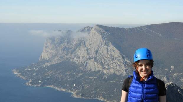 DSCN4738 Виа Феррата в Крыму. Гора Ильяс кая (Альпинизм, via ferrata, ferrata, деликли, гид, проводник)