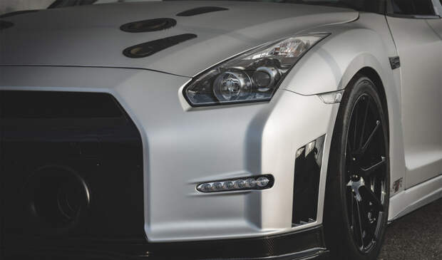 NISSAN GT-R R35 МОЩНОСТЬЮ 2400 Л.С GTR, nissan, r35, авто, драгстер, тюнинг