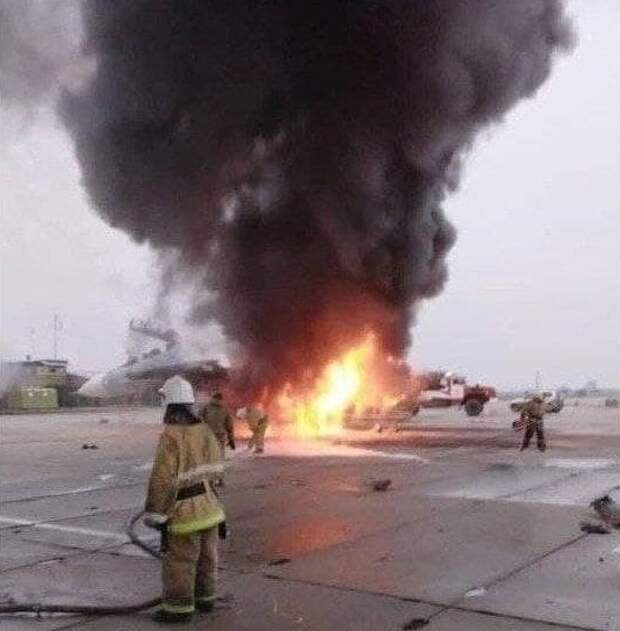 Истребитель Су-30СМ уничтожила украинская ракета