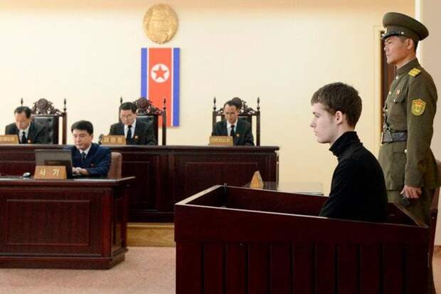 3. Необычный турист - Северная Корея Тюрьма, выкуп, за решеткой, плен, пленники, похищение