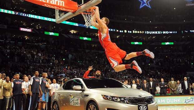 Blake Griffin dunk contest car fate
