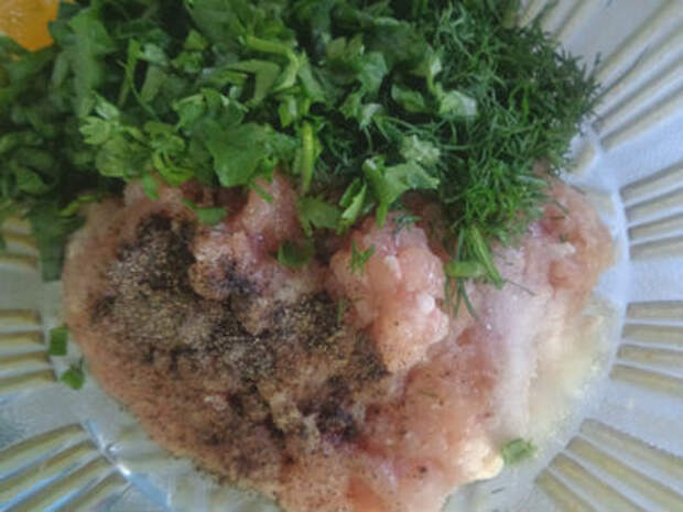 Китайские пельмени с курицей